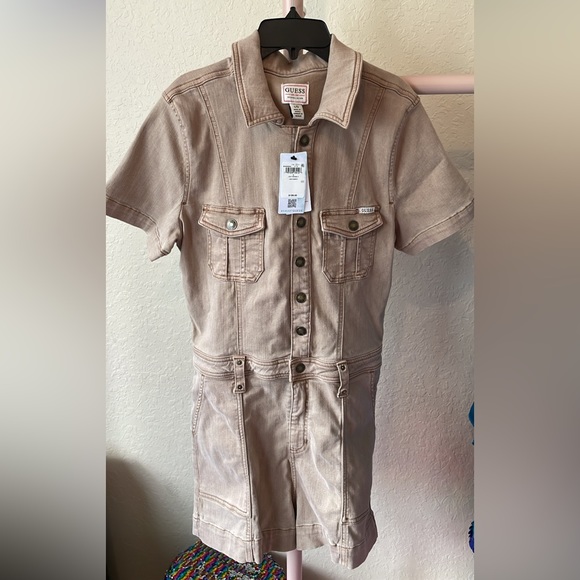 Guess Pants - NWT-Guess “Light Rum Lara Denim Romper” SIZE L
